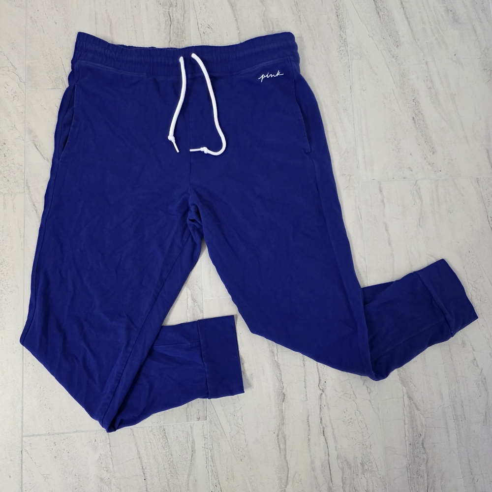 Victoria's Secret Blue Joggers with Drawstring